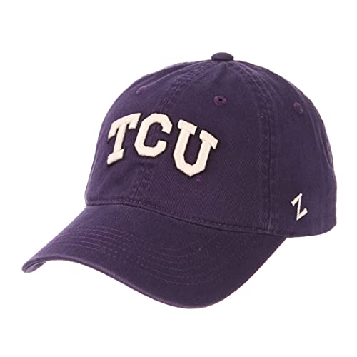NCAA Zephyr Tcu Horned Frogs Mens Scholarship Relaxed Hat