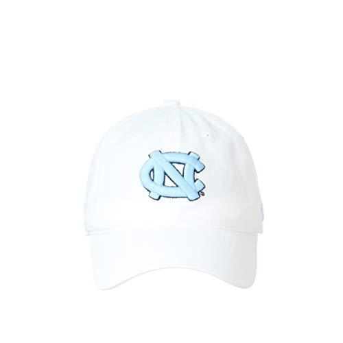 North Carolina Tar Heels White Cotton Unstructured UNC Adjustable Scholarship Hat