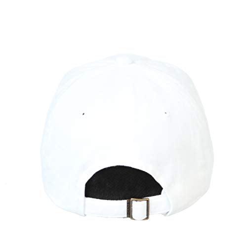 North Carolina Tar Heels White Cotton Unstructured UNC Adjustable Scholarship Hat