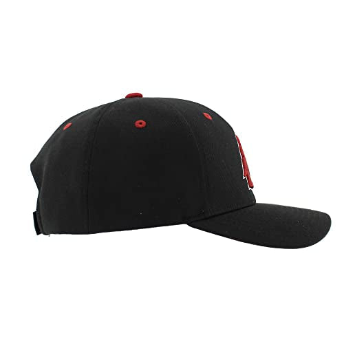 Zephyr Standard NCAA Officially Licensed Snapback Hat Competitor Black