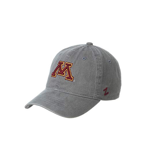 NCAA Minnesota Golden Gophers Mens Adjustable Scholarship Hat Charcoal