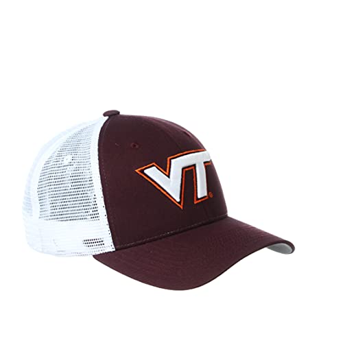 Zephyr Men's Virginia Tech Hokies Adjustable Snapback Hat Big Rig