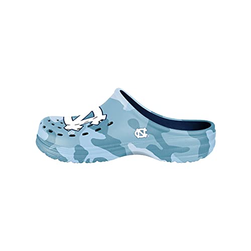 FOCO North Carolina Tar Heels NCAA Mens Tonal Camo Clog - XL