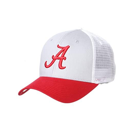 Alabama Crimson Tide Varsity Red Grey Big Trucker Baseball Adjustable Hat/Cap