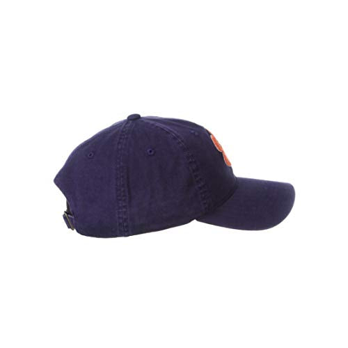 Zephyr NCAA Clemson Tigers Mens Adjustable Scholarship Hat Secondary Color