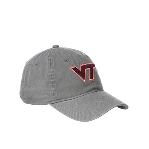 NCAA Virginia Tech Hokies Mens Adjustable Scholarship Hat Charcoal