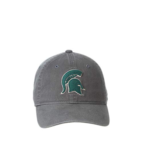 NCAA Michigan State Spartans Mens Adjustable Scholarship Hat Charcoal