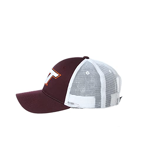 Zephyr Men's Virginia Tech Hokies Adjustable Snapback Hat Big Rig