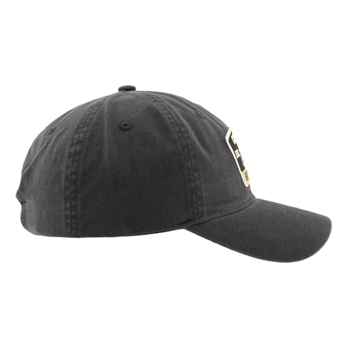 ZHATS Men's Standard NCAA Officially Licensed Hat Scholarship Patch Charcoal Switchback