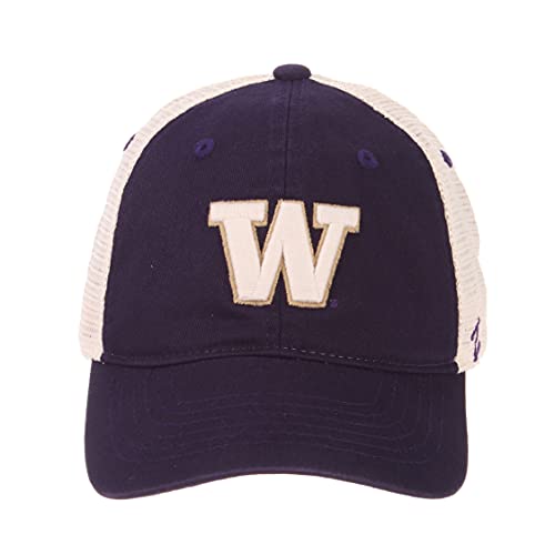 NCAA Zephyr Washington Huskies Mens University Relaxed Hat