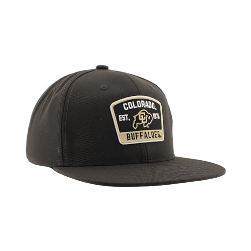 ZHATS Standard NCAA Officially Licensed Hat Flat Snapback Z11 Switchback Charcoal