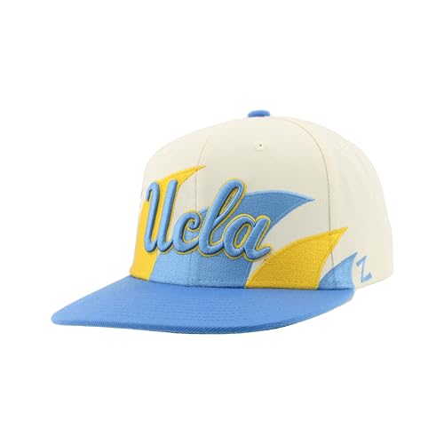 ZHATS Standard NCAA Officially Licensed Hat Flat Snapback Z11 Retro Sharktooth