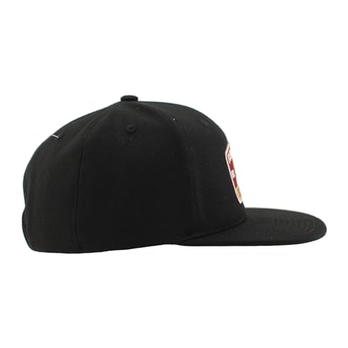 ZHATS Standard NCAA Officially Licensed Hat Flat Snapback Z11 Switchback Black