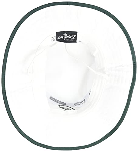 Zephyr NCAA Michigan State Spartans Mens Bucket Hat Pontoon Trim