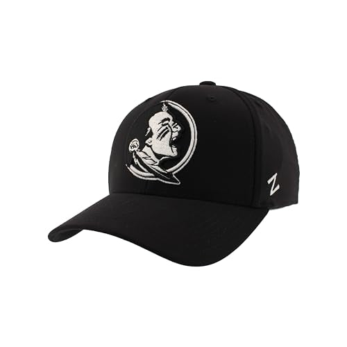 Zephyr Standard NCAA Officially Licensed Hat Fitted Hype Black