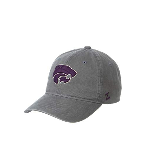 NCAA Kansas State Wildcats Mens Adjustable Scholarship Hat Charcoal
