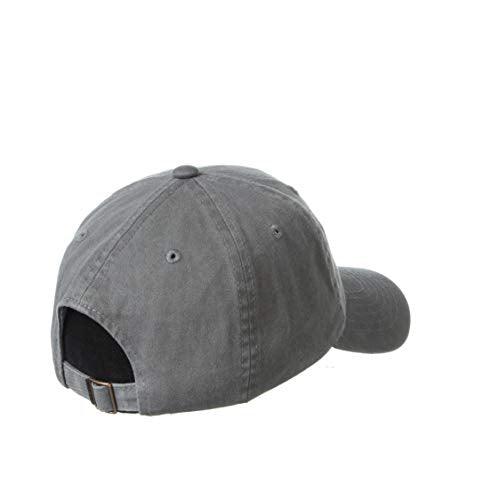 North Carolina Tar Heels Mens Charcoal Gray Adjustable Scholarship Hat