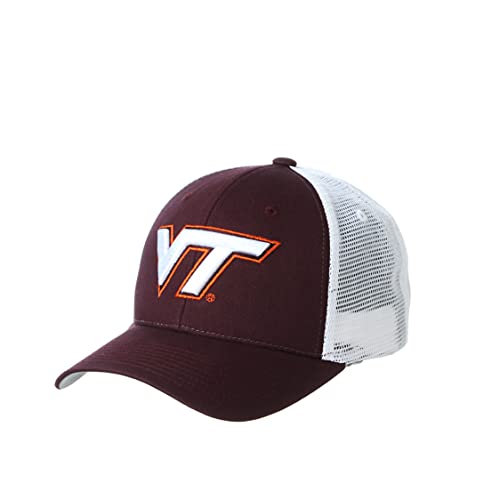 Zephyr Men's Virginia Tech Hokies Adjustable Snapback Hat Big Rig