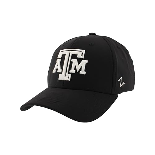 Zephyr Standard NCAA Officially Licensed Hat Fitted Hype Black