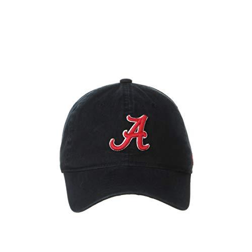 Zephyr NCAA Alabama Crimson Tide Mens Adjustable Scholarship Hat Black