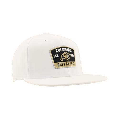 ZHATS Standard NCAA Officially Licensed Hat Flat Snapback Z11 Switchback White