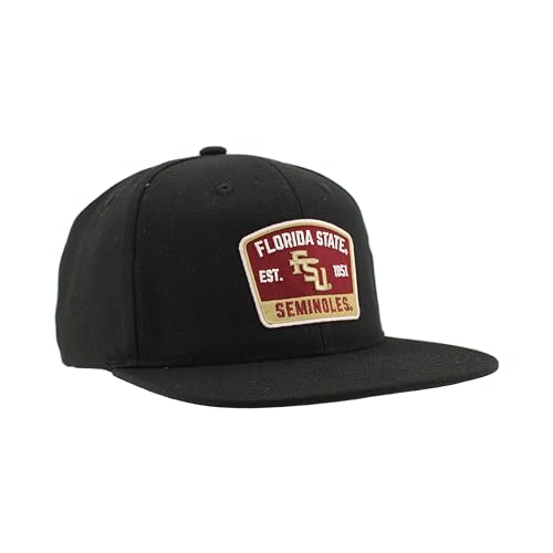 ZHATS Standard NCAA Officially Licensed Hat Flat Snapback Z11 Switchback Black