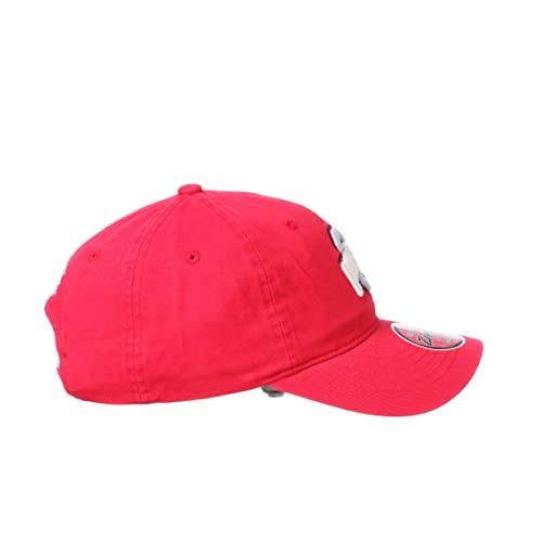 Ohio State Buckeyes Red Cotton Scholarship Adjustable Hat