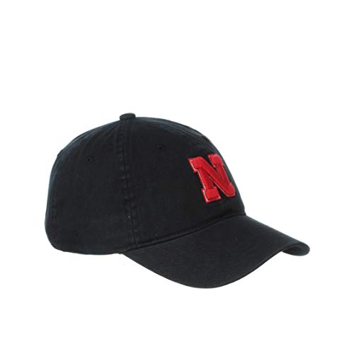 Nebraska Cornhuskers Black Zephyr Men's Cotton Scholarship Adjustable Hat Black
