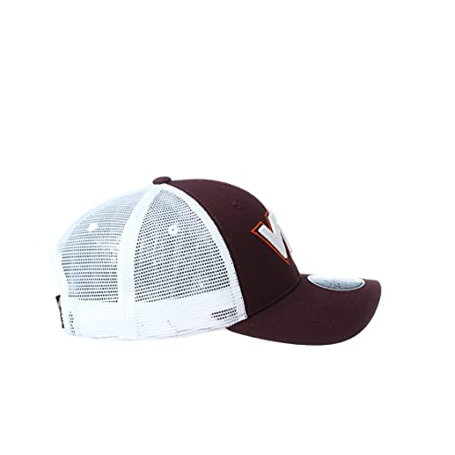 Zephyr Men's Virginia Tech Hokies Adjustable Snapback Hat Big Rig