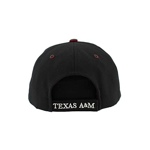 Zephyr Standard NCAA Officially Licensed Snapback Hat Competitor Black