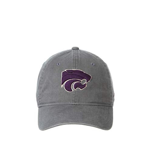 NCAA Kansas State Wildcats Mens Adjustable Scholarship Hat Charcoal