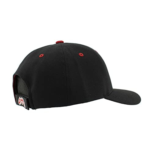 Zephyr Standard NCAA Officially Licensed Snapback Hat Competitor Black