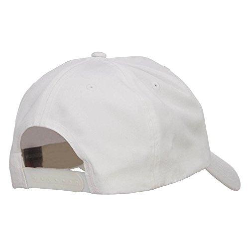 Duke Blue Devils White Duke Embroidered Adjustable Hat