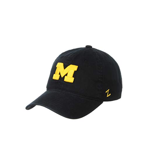 Zephyr Men's Adjustable Scholarship Hat Black