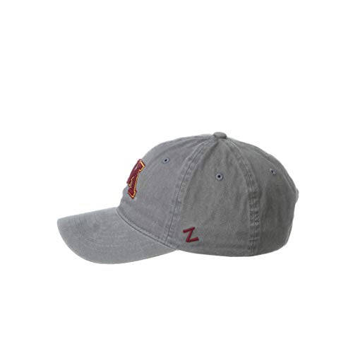NCAA Minnesota Golden Gophers Mens Adjustable Scholarship Hat Charcoal