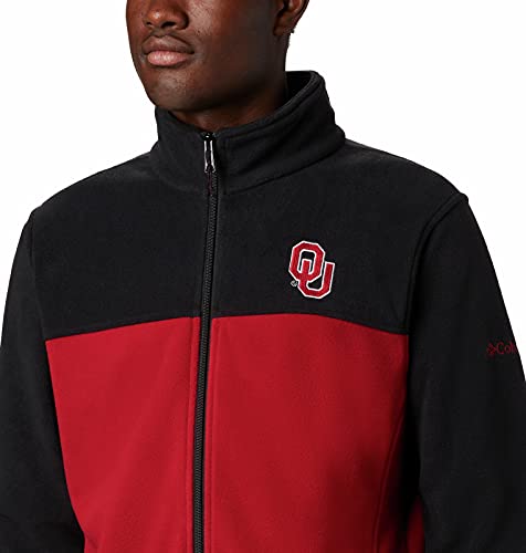 NCAA Oklahoma Sooners Men's Collegiate Flanker III Fleece Jacket