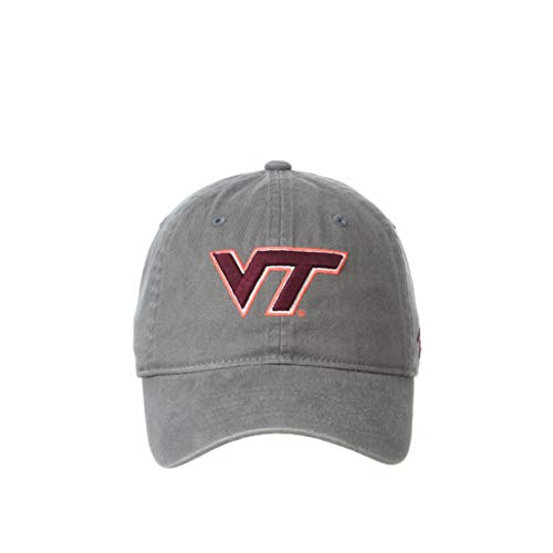 NCAA Virginia Tech Hokies Mens Adjustable Scholarship Hat Charcoal