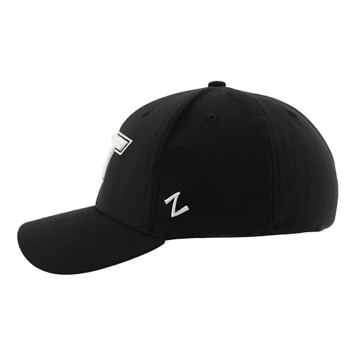 Zephyr Standard NCAA Officially Licensed Hat Fitted Hype Black