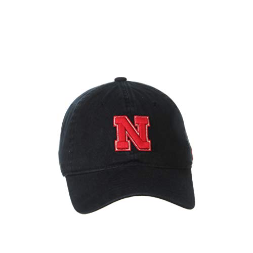 Nebraska Cornhuskers Black Zephyr Men's Cotton Scholarship Adjustable Hat Black