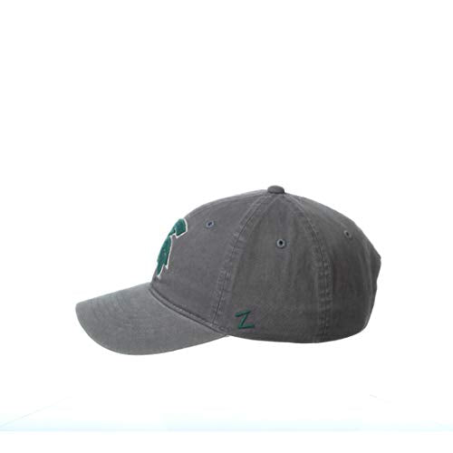 NCAA Michigan State Spartans Mens Adjustable Scholarship Hat Charcoal