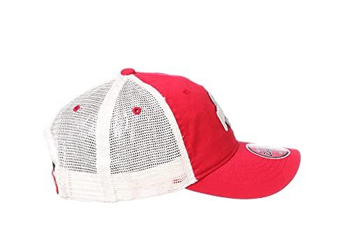 Ohio State Buckeyes Men's Red Mesh University Adjustable Hat