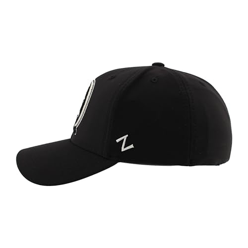 Zephyr Standard NCAA Officially Licensed Hat Fitted Hype Black