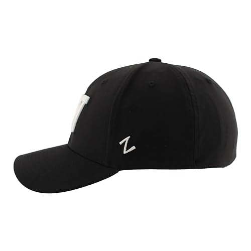 Zephyr Standard NCAA Officially Licensed Hat Fitted Hype Black