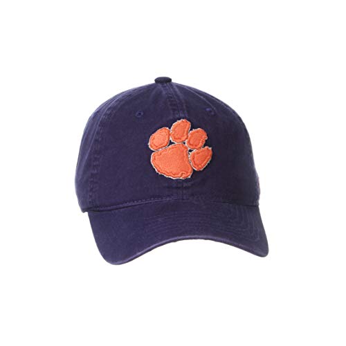 Zephyr NCAA Clemson Tigers Mens Adjustable Scholarship Hat Secondary Color