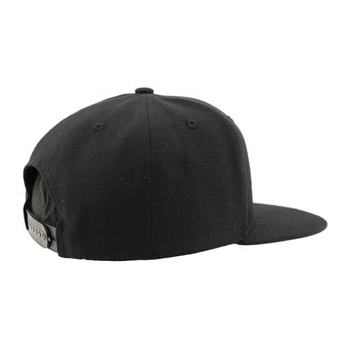 ZHATS Standard NCAA Officially Licensed Hat Flat Snapback Z11 Brick Black