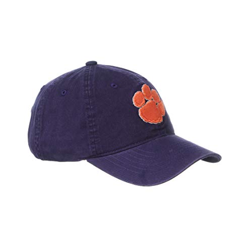 Zephyr NCAA Clemson Tigers Mens Adjustable Scholarship Hat Secondary Color