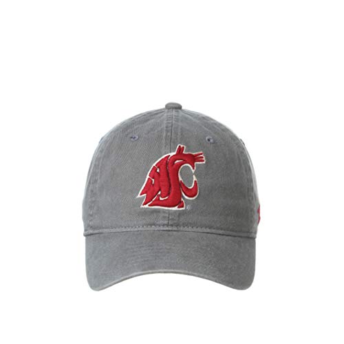 NCAA Washington State Cougars Mens Adjustable Scholarship Hat Charcoal