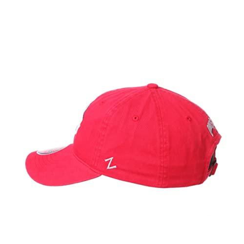 Ohio State Buckeyes Red Cotton Scholarship Adjustable Hat