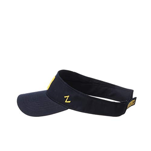 Zephyr NCAA Michigan Wolverines Mens Adjustable Visor Drill