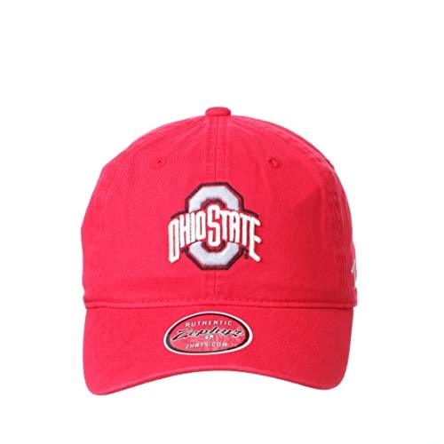 Ohio State Buckeyes Red Cotton Scholarship Adjustable Hat